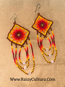 Sun earrings