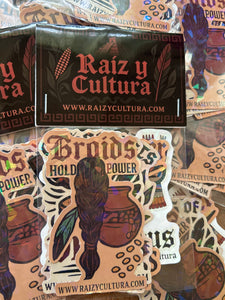 Raíz y Cultura Sticker pack