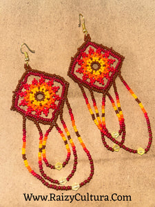 Fire/Sun earrings ✨