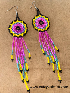 Purple sol earrings✨