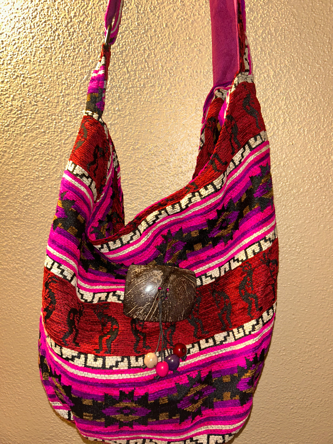 Pink/red Vibrante bag