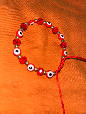 Ojo Rojo Fuego Bracelet